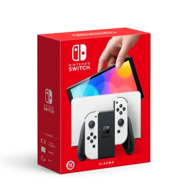 Switch OLED款式 白色主機(台灣公司貨)